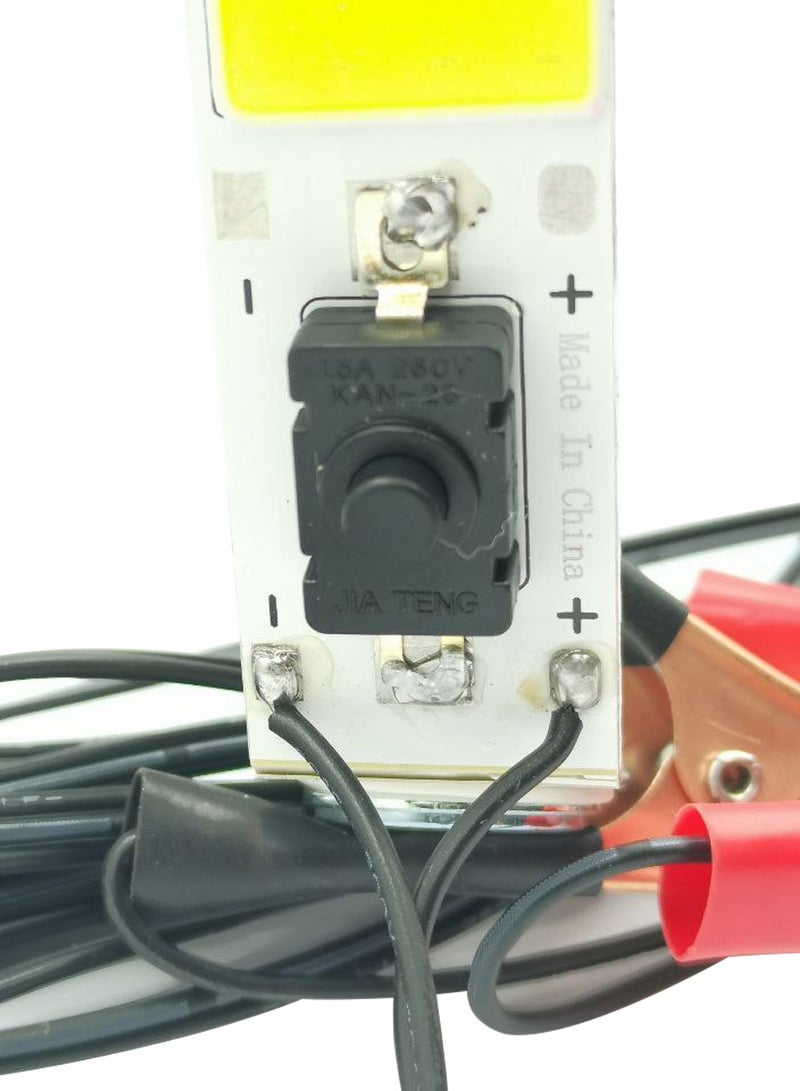 SPIDER 12V High-Power LED Work Light with Battery Clips – Ultra-Bright Portable Illumination for Outdoor, Camping, Car Repair & Emergency Use - Image 4