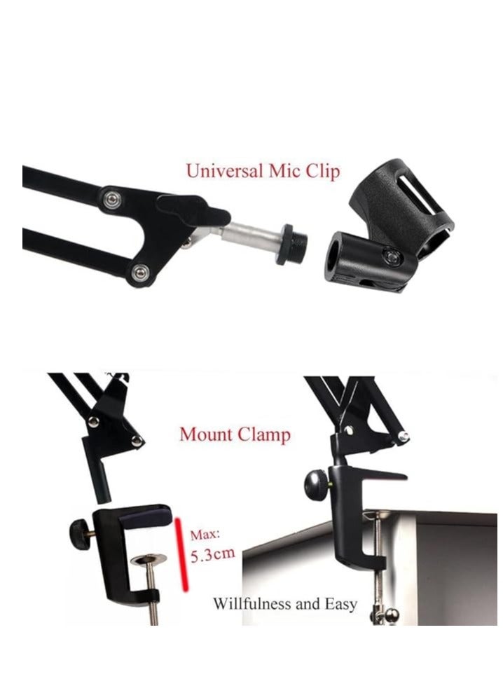 Adjustable Desktop Microphone Stand - Image 3
