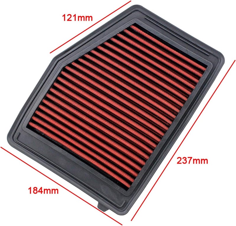 Wivplex Replacement Panel Air Filter for Civic and Acura - Image 2