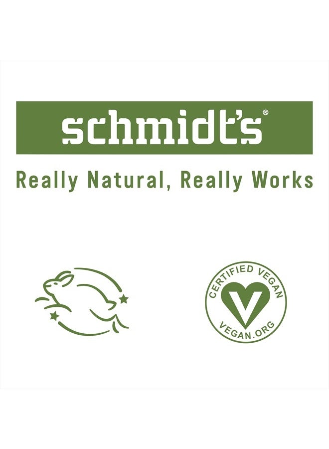 schmidt's Aluminum Free Natural Deodorant for Women and Men, Bergamot and Lime with 24 Hour Odor Protection, Certified Natural, Vegan, Cruelty Free, 2.65 oz - Image 5