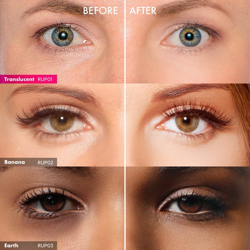 Ruby Kisses Instant Bake Undereye Powder - Vegan, Cruelty Free Powder for Brightening Eyes and Smudge-Free Makeup (Translucent) - Image 5