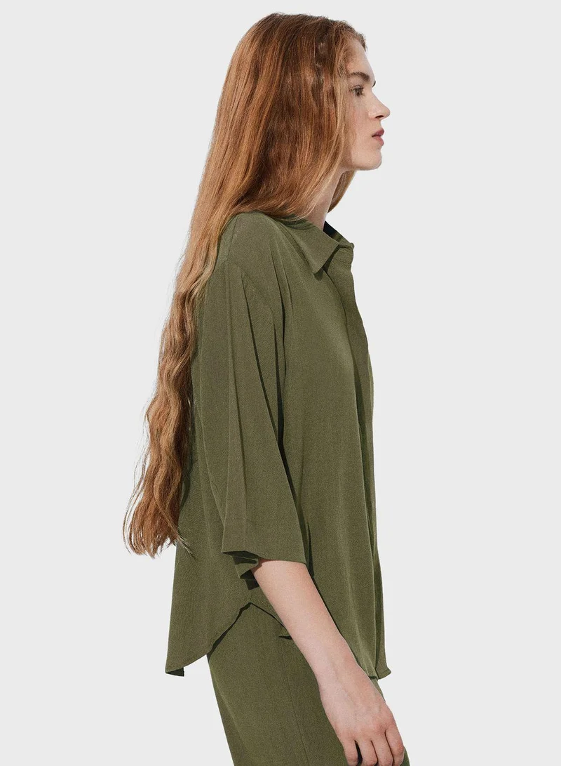 PARFOIS Button Down Shirt
