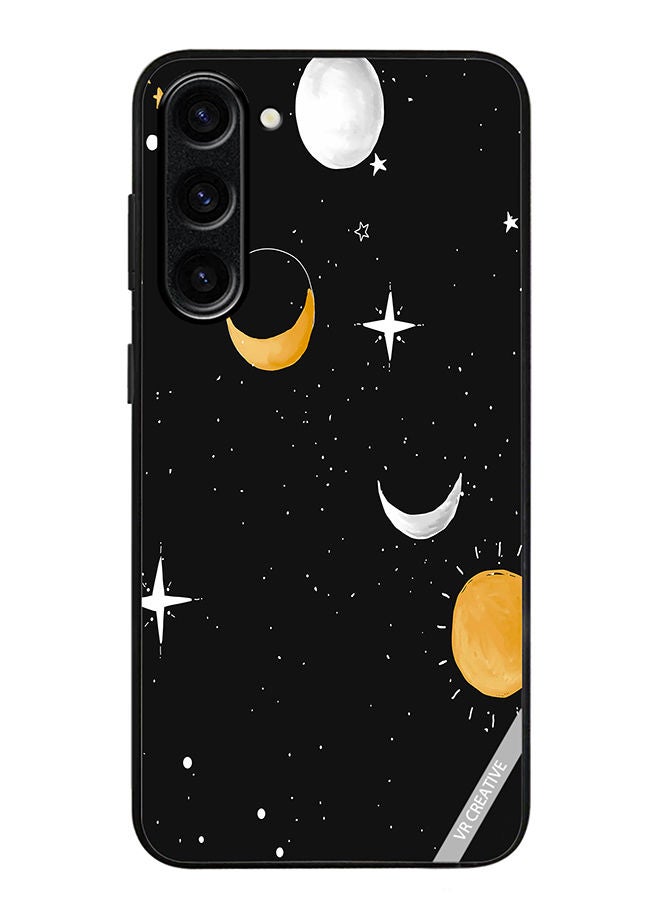VR CREATIVE Protective Case Cover For Samsung Galaxy S23 Plus Night Design Multicolour - Image 1