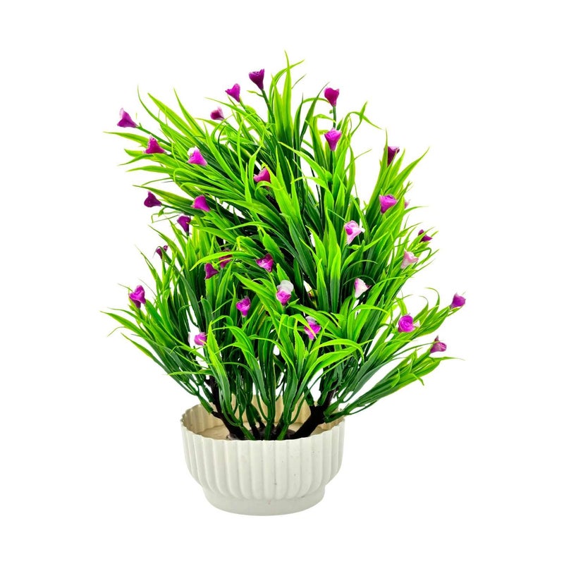 Ananya Communication Point Ananya Communication Point Artificial Plants with Pot Showcase Decoration Plants Green Flowers Fake Plant Artificial Plants for Home Decor Office Gifting Plants Decorative Potted Plants RVAP11  - Image 1