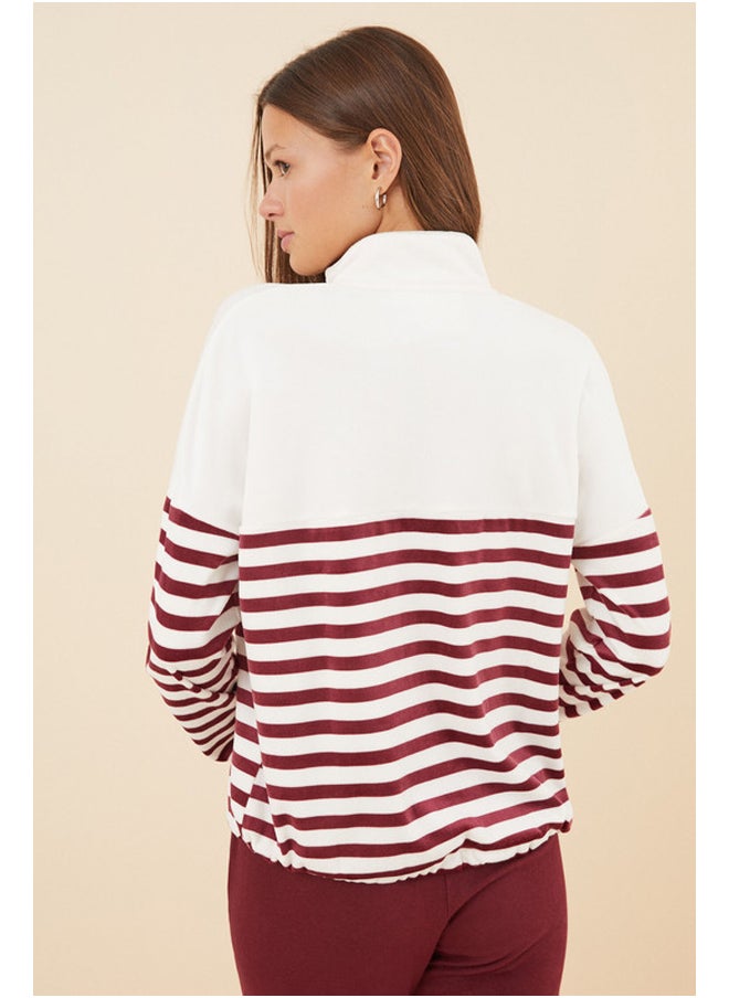 women'secret - Harry Potter striped fleece sweatshirt - Image 1