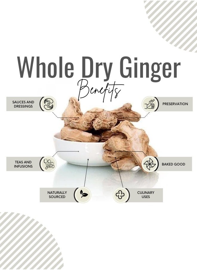Awafi Mill Whole Rhizome Sun Dried Ginger  - Image 2