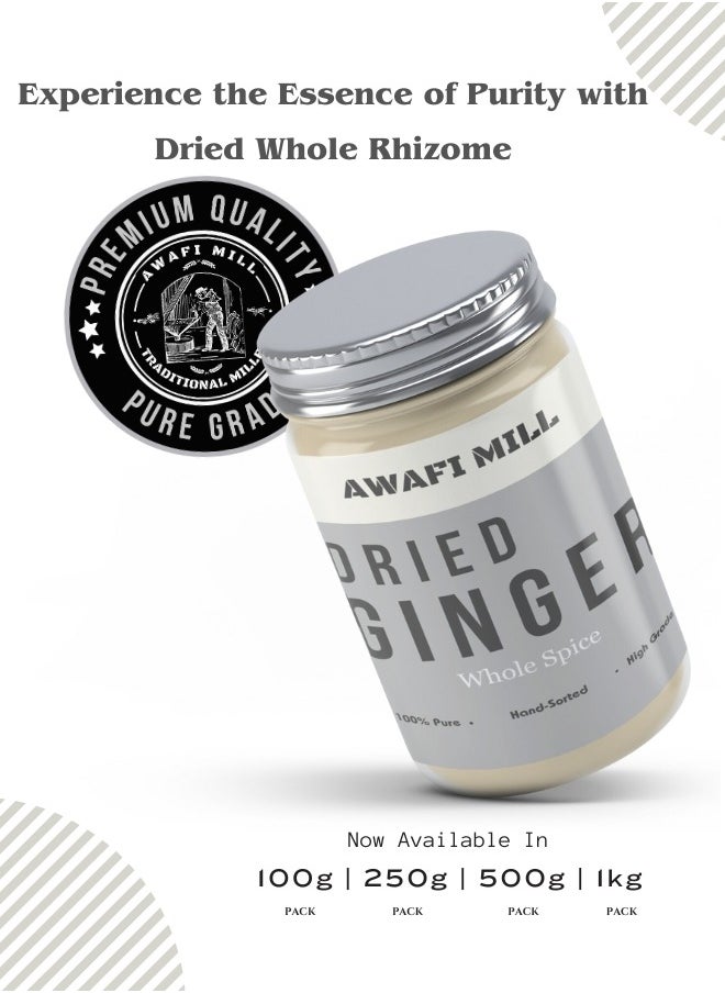 Awafi Mill Whole Rhizome Sun Dried Ginger  - Image 4