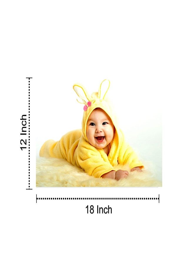 KARTMEN Gloss Laminated Smiling Cute Baby Combo Posters for Pregnant Women (12x18-Inches, 300GSM Thick Paper, Multicolour) - Image 3