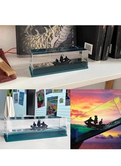 ProOne ProOne Cruise Ship Fluid Drift Bottle, Unsinkable Boat in a Box, Titanic Cruise Ship Model Liquid Wave Cruise Ship Decoration, Cruise Ship That No Longer Sinks Toy  - Image 3