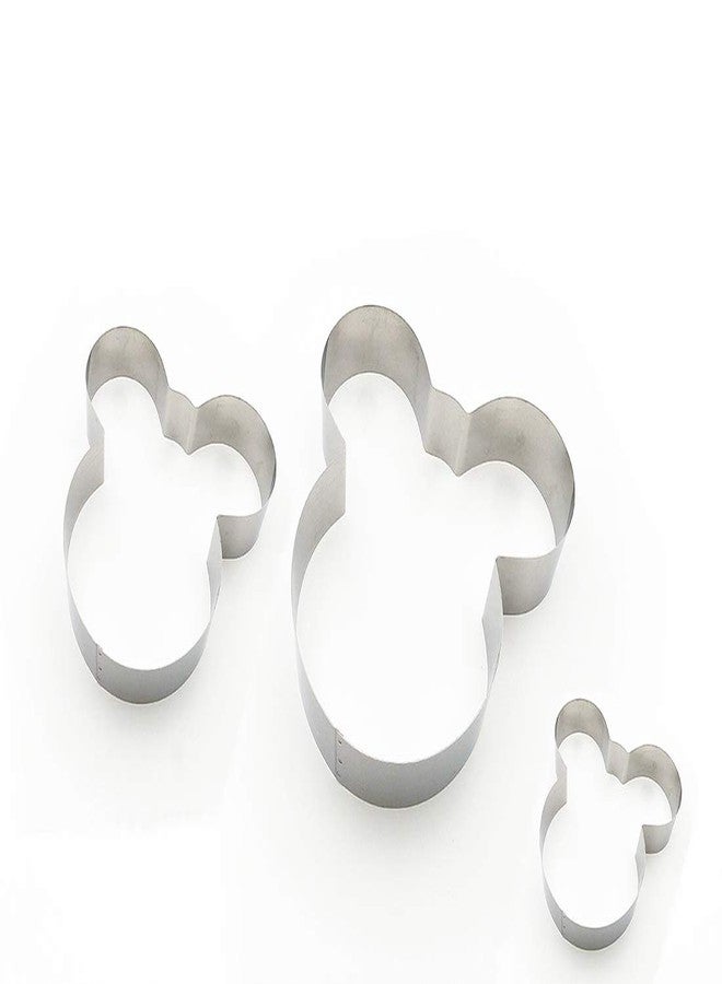 Funwhale 3 Tier Mouse Multilayer Anniversary Birthday Cake Baking Pans, Stainless Steel 3 Sizes Rings Mouse Molding Mousse Cake Rings - Image 3