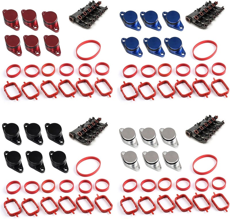 Wivplex Aluminum Engine Intake Swirl Flap Blanks Kit - Image 2