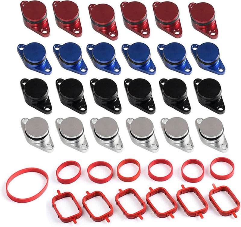 Wivplex Aluminum Engine Intake Swirl Flap Blanks Kit - Image 4