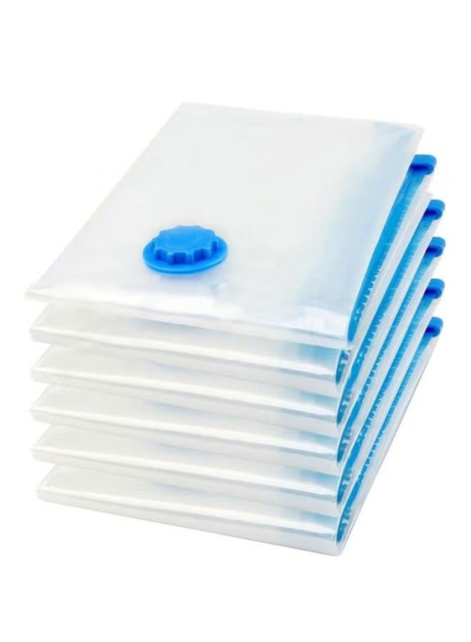 7-Piece Vacuum Storage Bag With Suction Pump 70x100cm - Image 2
