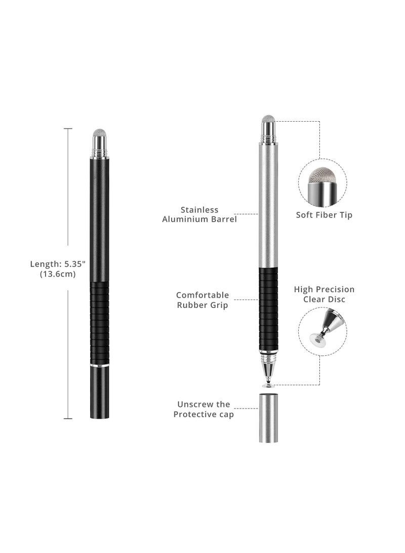 SYOSI 3 Pack Stylus Pens for Touch Screens High Sensitivity  Precision Tablet Pen 2 in 1 Capacitive Stylus Pen for iPhone iPad Android Tablet and All Capacitive Touch Screens - Image 3