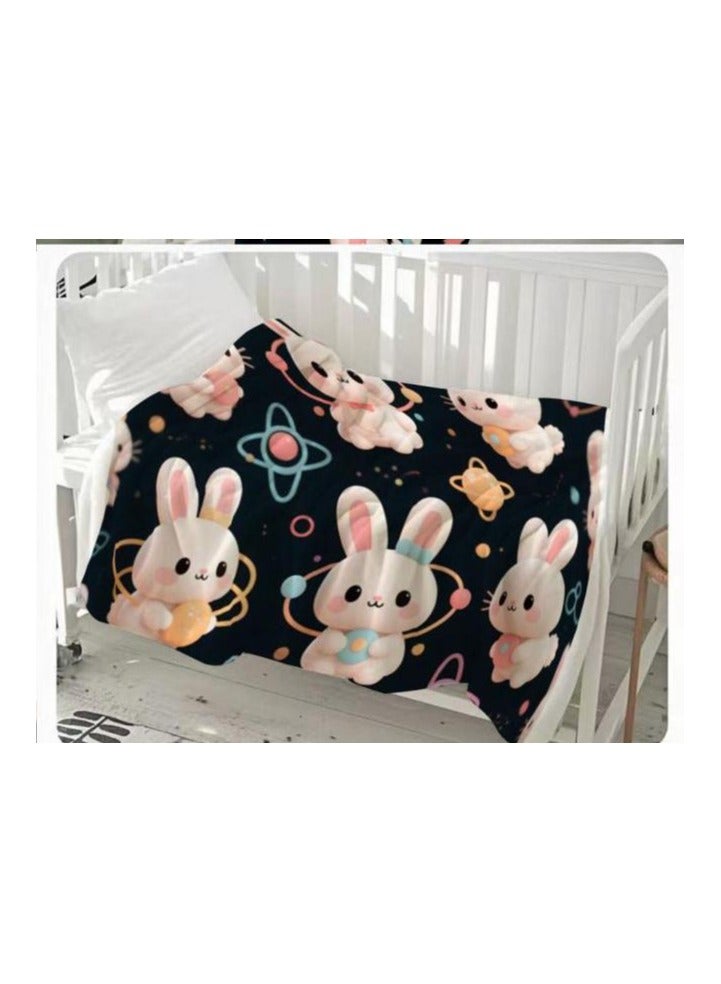 general Children's or student cartoon flannel thin blanket (warm and comfortable, suitable for sleep, games) 100cm*150cm - 471 - Image 3