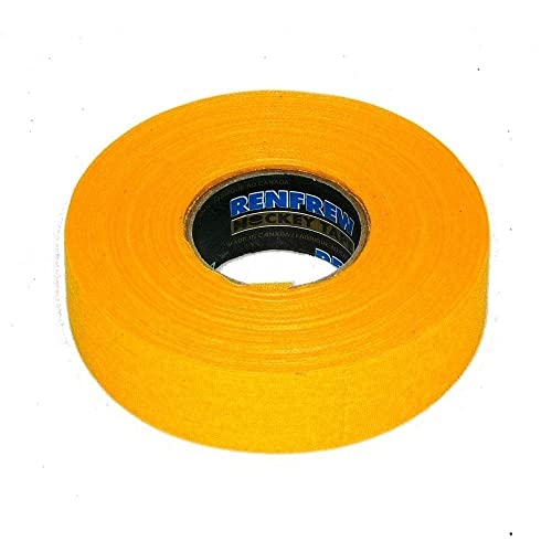 Renfrew, Cloth Hockey Tape, 1" (Yellow, 25m) - Image 1