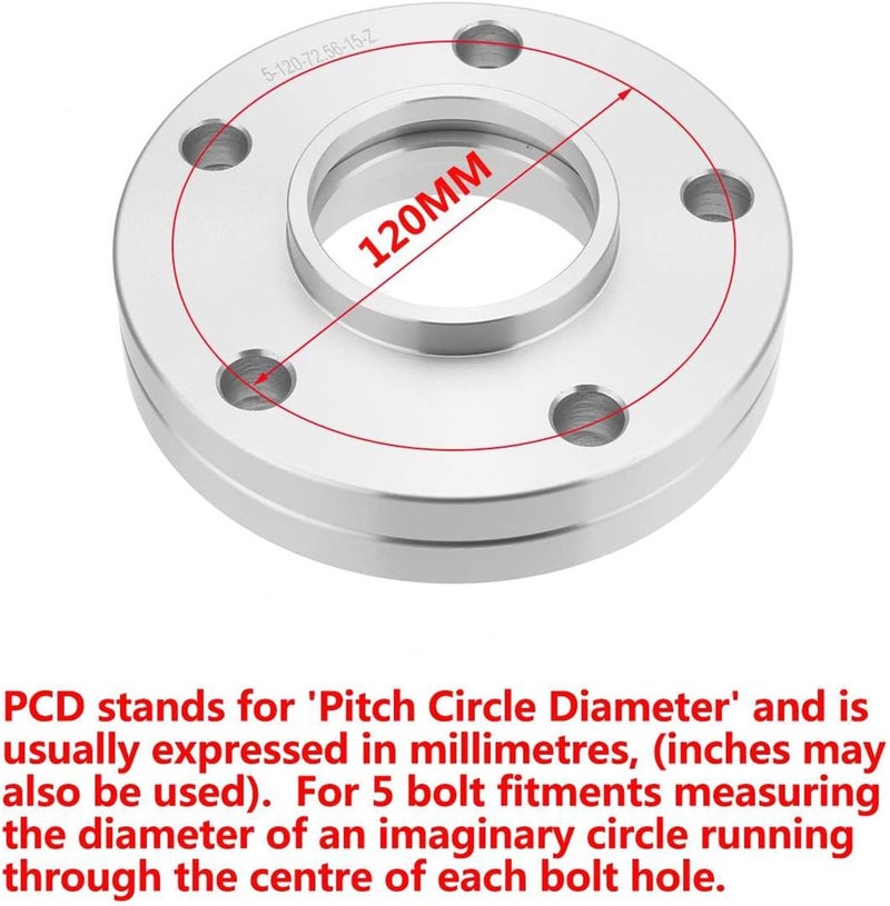 Wivplex 15mm Wheel Spacer Adapter for BMW - Image 3
