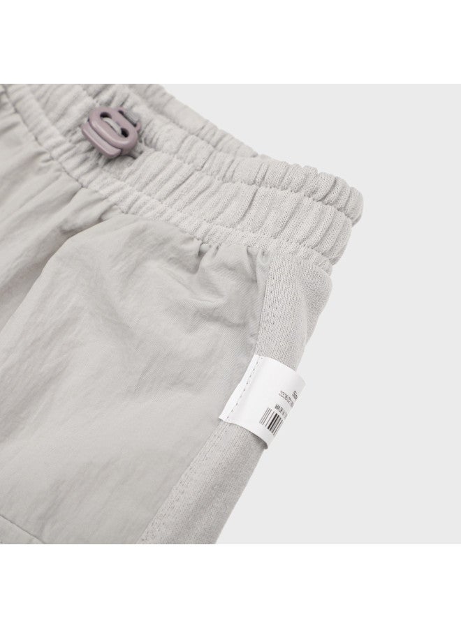 Zara Kids Solid Color Casual Cotton Cargo Pants Sporty Joggers Trousers - Image 5