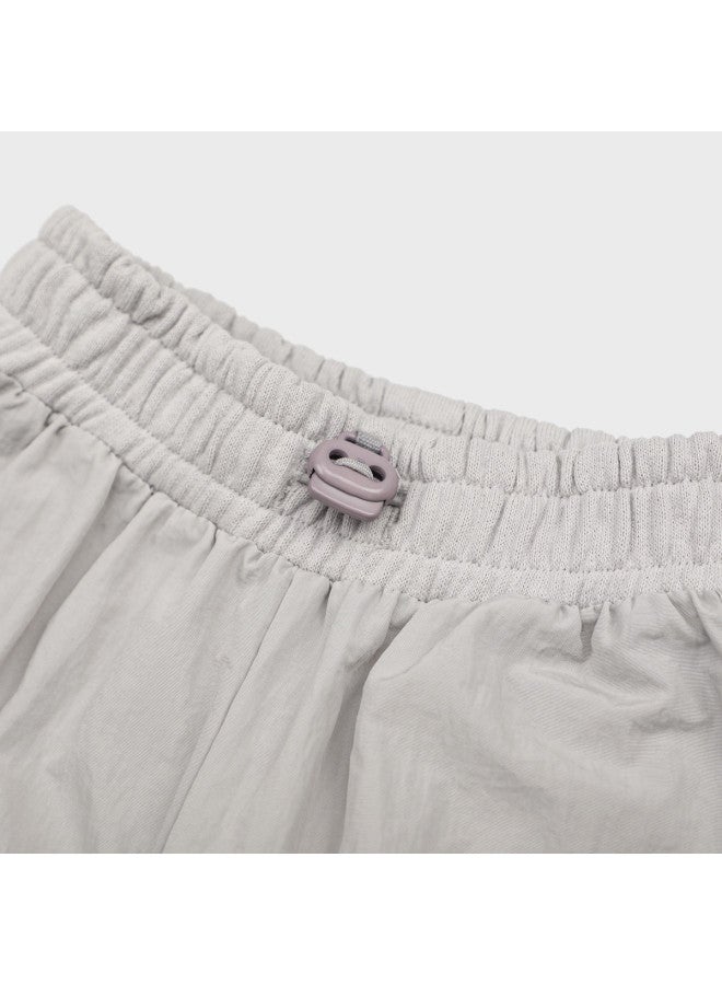 Zara Kids Solid Color Casual Cotton Cargo Pants Sporty Joggers Trousers - Image 4