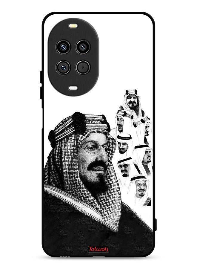 Tolwak Huawei nova 14 Pro 5G Protective Case Cover Kings Of Saudi Arabia BW Poster Art
