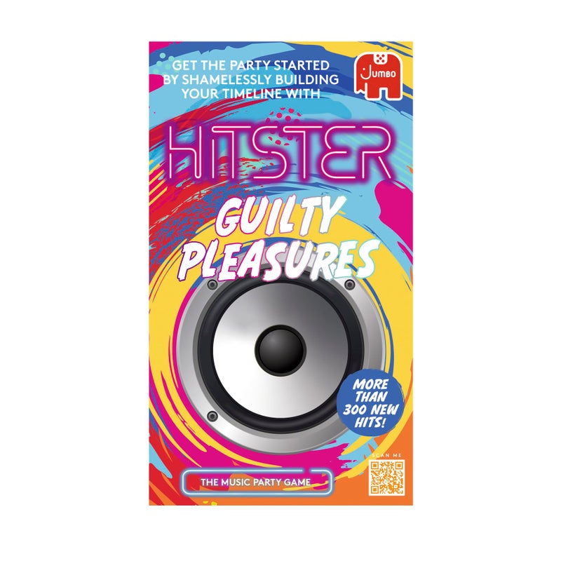 Jumbo Hitster - Guilty Pleasures, Fun Music Quiz Card Game, 2-10 Players - 300 Plus Guilty Pleasure Music Hits - Great for Adult and Family Game Nights (US Edition) - Image 4