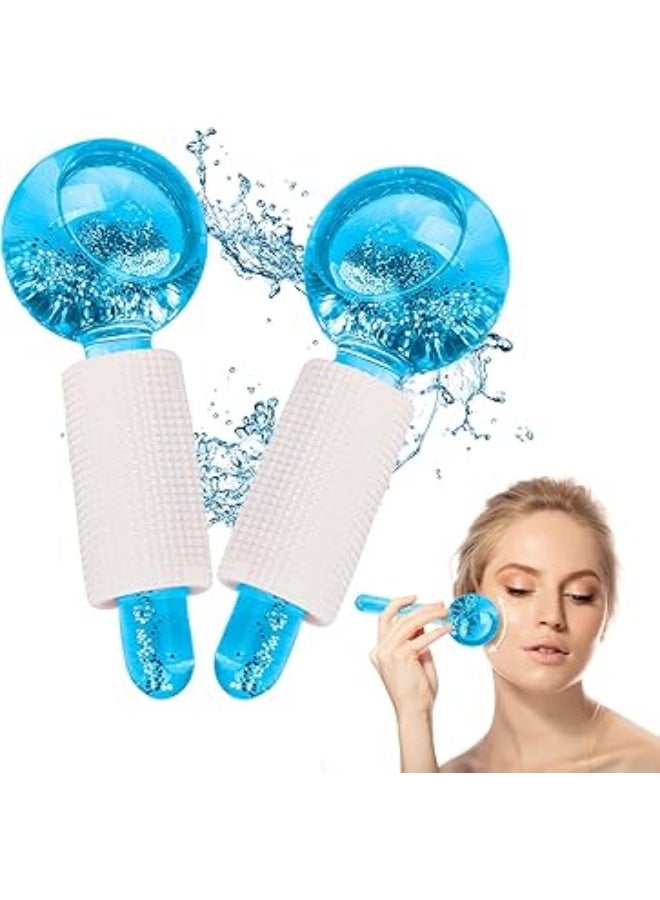 مدلك للوجه والعينين بالثلج، أدوات العناية بالبشرة مع مدلك للوجه 2 في 1 وعلبة سفر، عناية ذاتية للرجال والنساء - Image 5