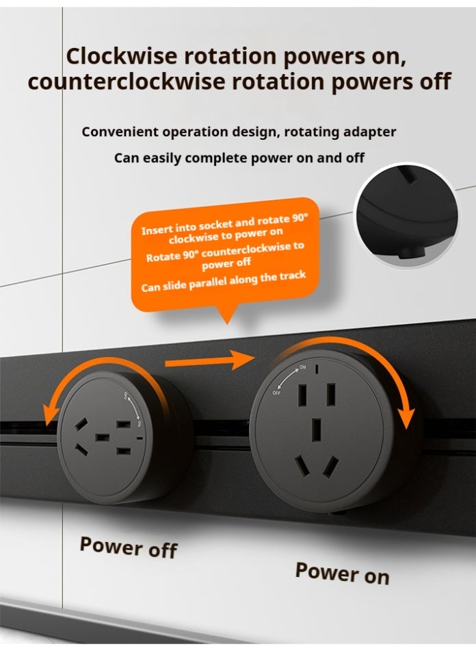 Replaceable Track Socket · Multi-function Adapter (PC) · White - Image 4