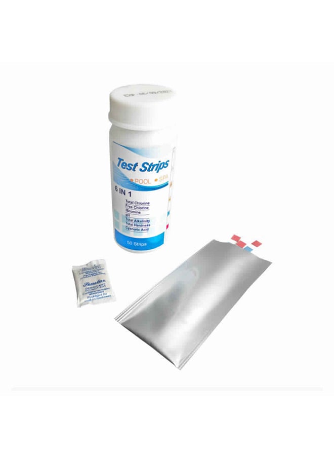 Generic 50-Piece 6-In-1 Test Strips Multicolour  - Image 2