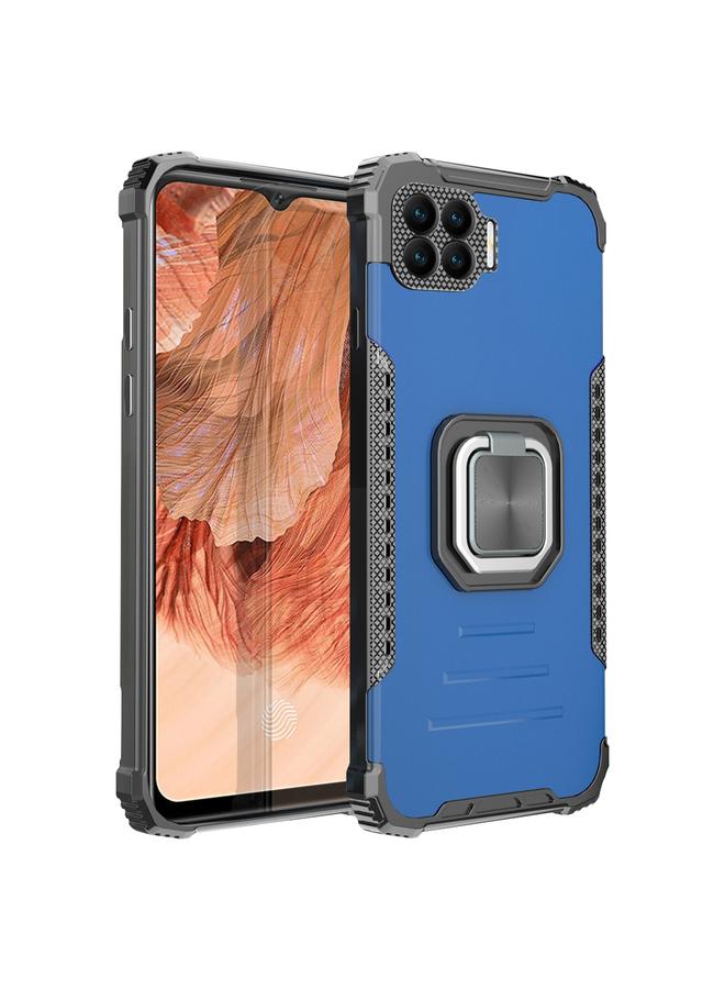 S-TOP Case For OPPO A73 Fierce Warrior Series Armor All-inclusive Shockproof Aluminum Alloy + TPU Protective Case with Ring Holder - Image 1