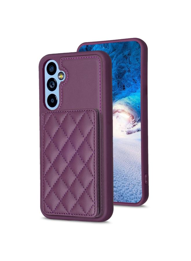 S-TOP Case For Samsung Galaxy A54 5G BF25 Square Plaid Card Bag Holder Phone Case - Image 1