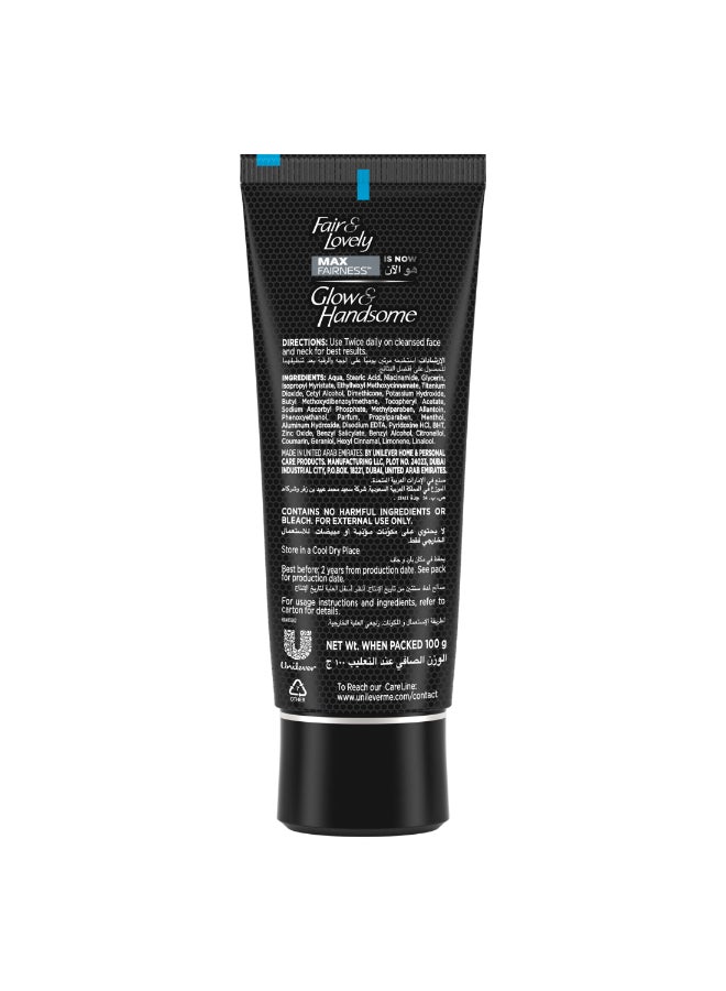 GLOW & HANDSOME, Formerly Fair & Lovely Face Cream, Instant Brightness, 100g - Image 2