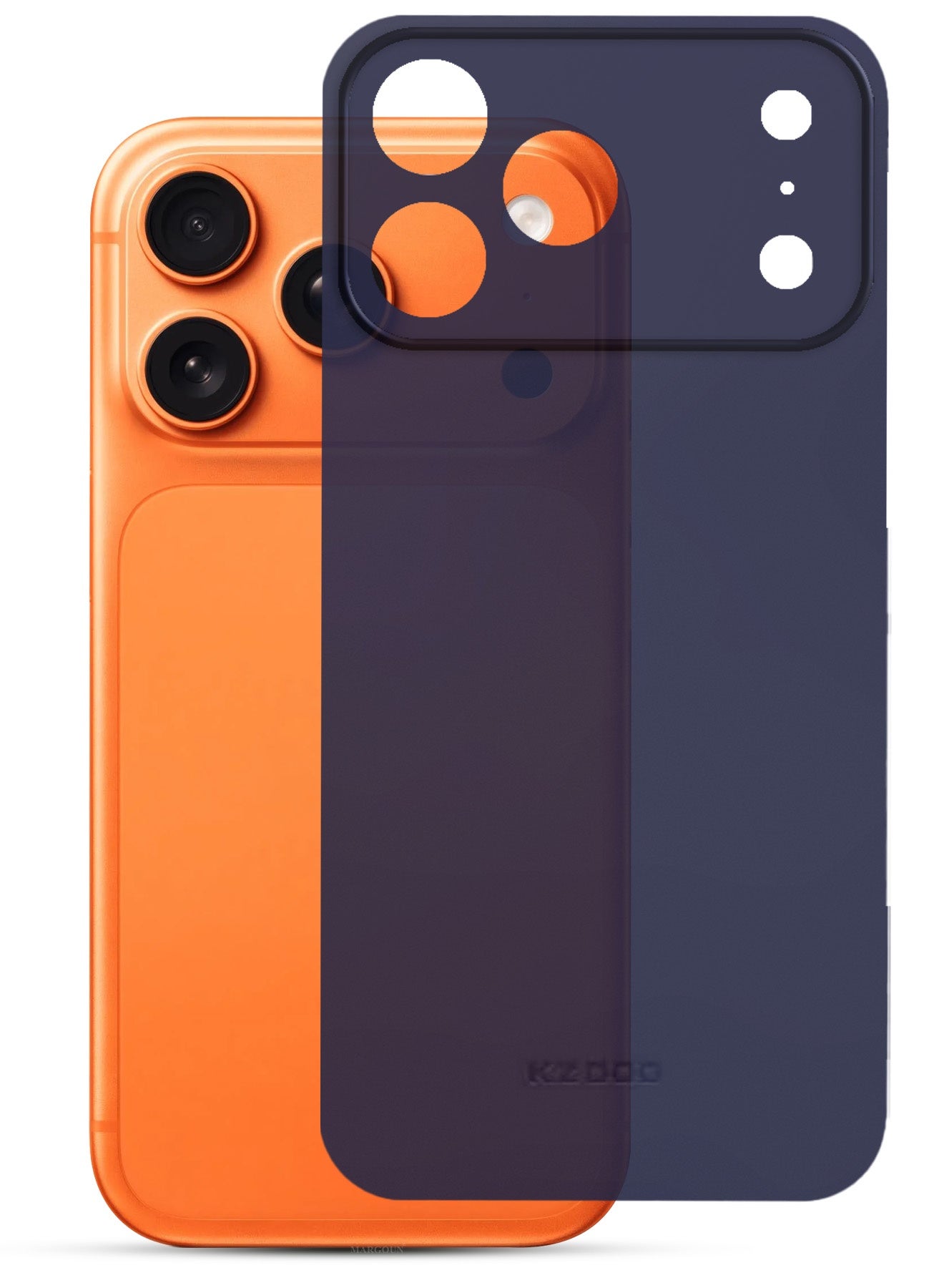 KZDOO Air Skin Case Cover for Apple iPhone 17 Pro Max - Sturdy Back Cover - Durable Thin Case - Drop Protection Cover - Blue