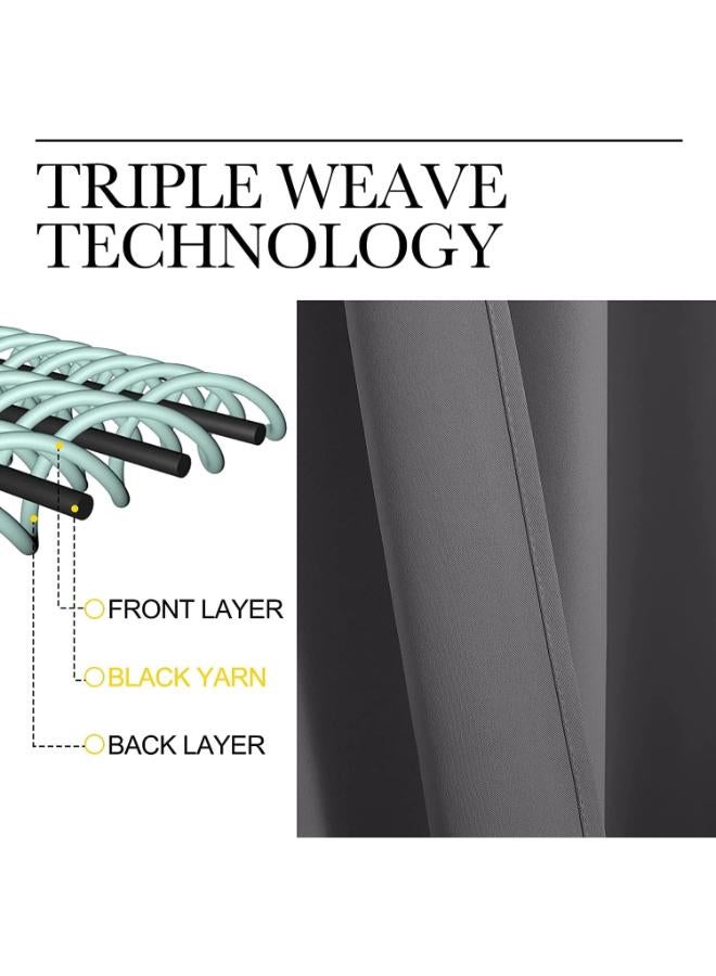 كارتيلا كيرتنز ستارة تعتيم معزولة حراريا من كارتيلا لغرفة المعيشة والنوم لوح واحد - 132*160 سم - Image 4