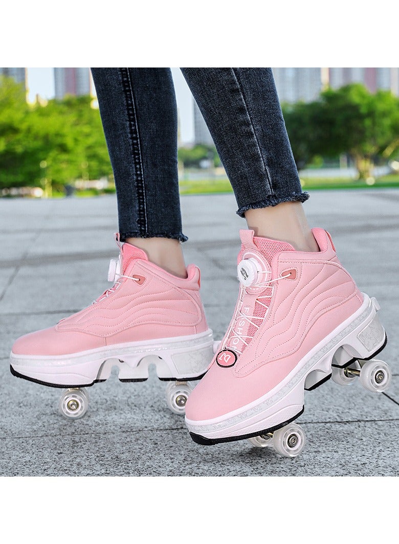 Loquat Roller Skates Shoes with Wheels - Image 4