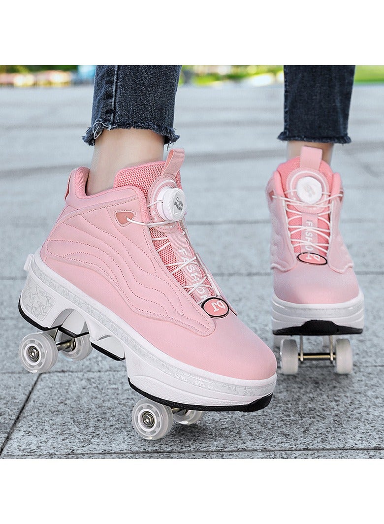 Loquat Roller Skates Shoes with Wheels - Image 5