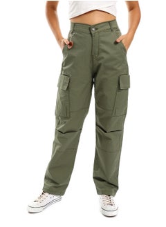 Coctail 9997-cargo pants-olive  - Image 1