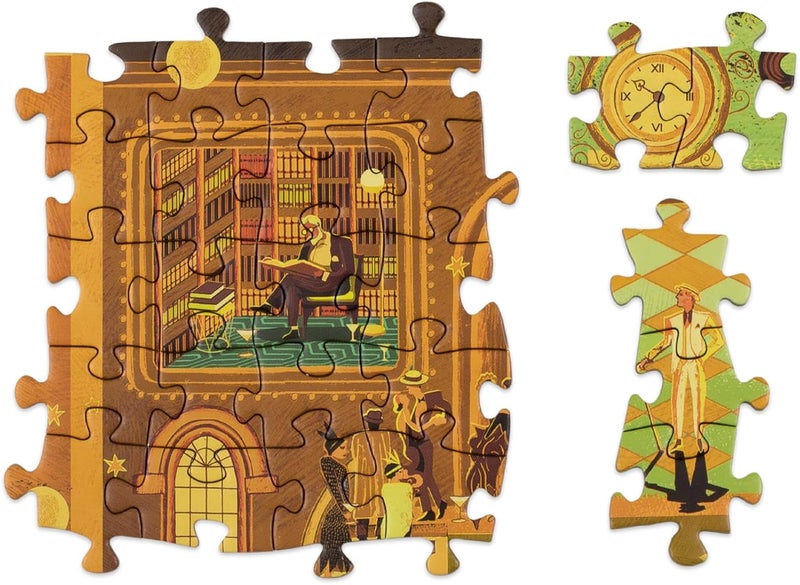 Laurence King The World of the Great Gatsby 1000 Piece Puzzle: A Jigsaw by Adam Simpson - Image 4