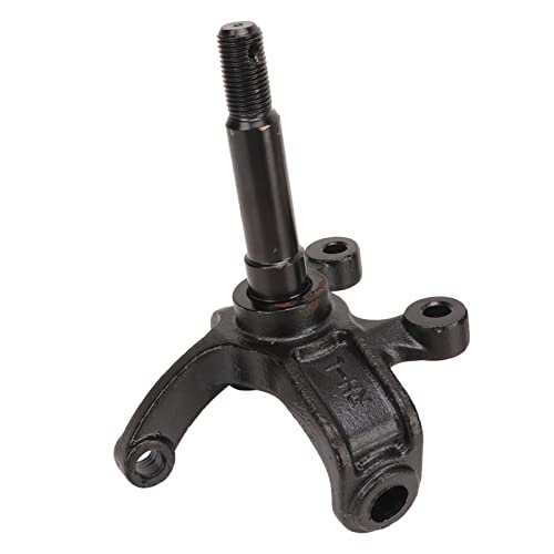 Raguso 2 Pcs Brake Disc Wheel Axle Hub Impact Proof Anti Deformation Wheel Stub Axle Strut Heavy Duty Steering Strut Knuckle Spindle for 110cc 150cc 200cc 250cc ATV - Image 5