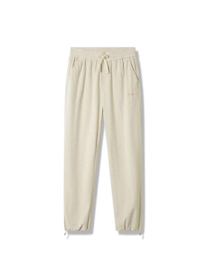 Markless Men's Casual Corduroy Straight Pants Autumn Winter Easy Care Long Trousers Clb3843m Beige XL - Image 3