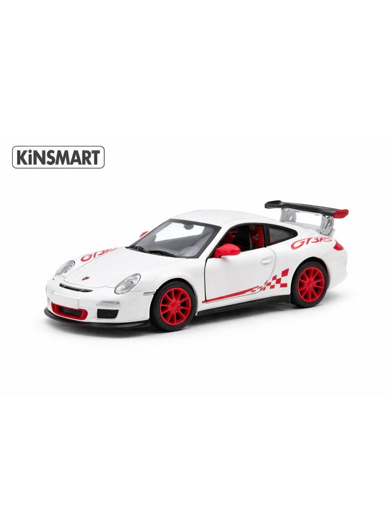 Kinsmart Porsche 911 GT3 RS Die Cast Metal Doors Openable Pull Back Action Toy car - Image 1