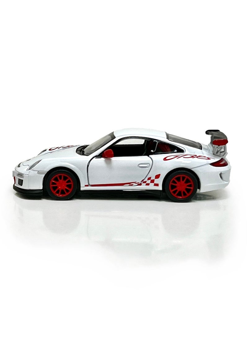 Kinsmart Porsche 911 GT3 RS Die Cast Metal Doors Openable Pull Back Action Toy car - Image 3