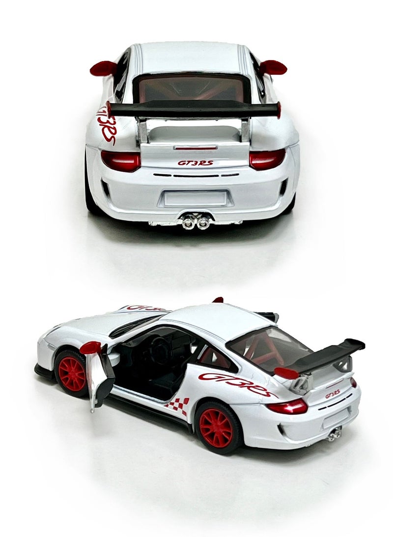 Kinsmart Porsche 911 GT3 RS Die Cast Metal Doors Openable Pull Back Action Toy car - Image 2
