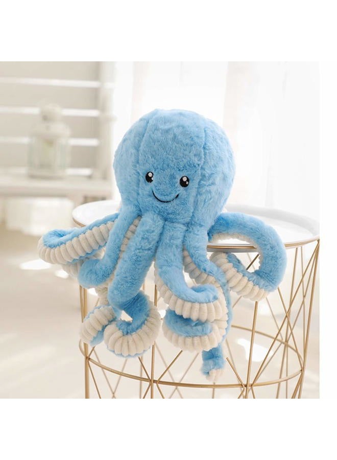 TONGSONG Cute Cartoon Octopus Stuffed Animal Plush Doll Toy - Sea Themed Gift for Kids and Lovers, Home Decor (Blue, 15.7-Inch) - Image 2