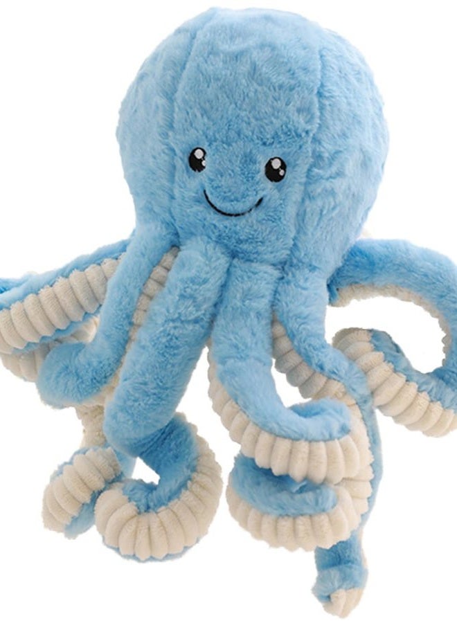 TONGSONG Cute Cartoon Octopus Stuffed Animal Plush Doll Toy - Sea Themed Gift for Kids and Lovers, Home Decor (Blue, 15.7-Inch) - Image 1