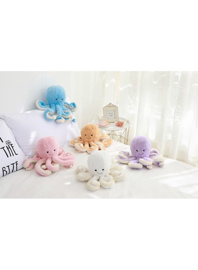 TONGSONG Cute Cartoon Octopus Stuffed Animal Plush Doll Toy - Sea Themed Gift for Kids and Lovers, Home Decor (Blue, 15.7-Inch) - Image 5
