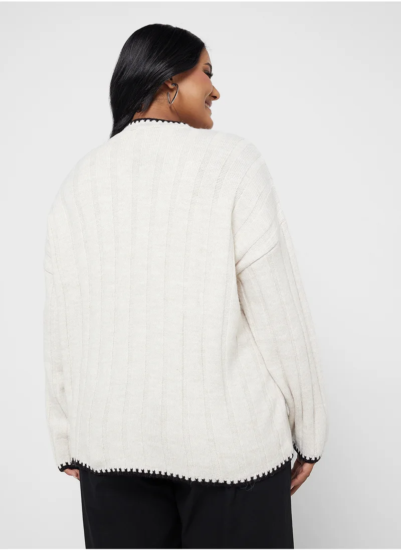 Only Carmakoma High Neck Sweater