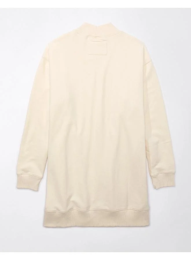 American Eagle Sweatshirt Mini Dress