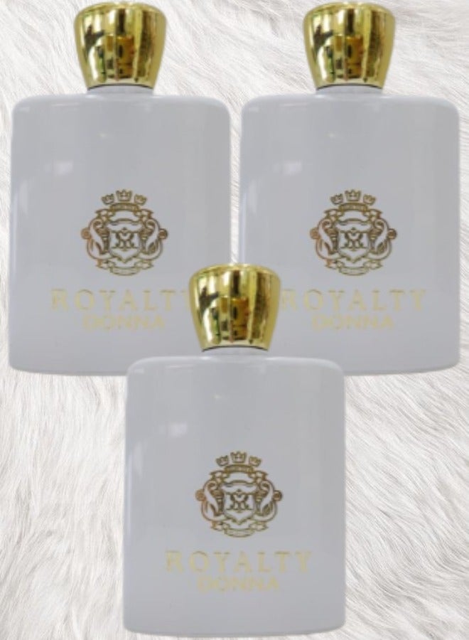 رويالتي 3 قطع عطر رويالتي دونا 100 مل - Image 1