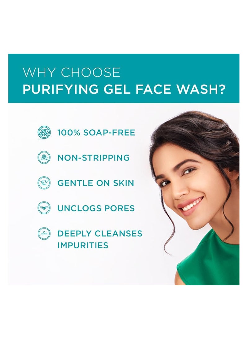 simple Purifying Gel Wash Enriched with Thyme,Zinc,and Witch hazel to purify and clean deeply,150ml - Image 5