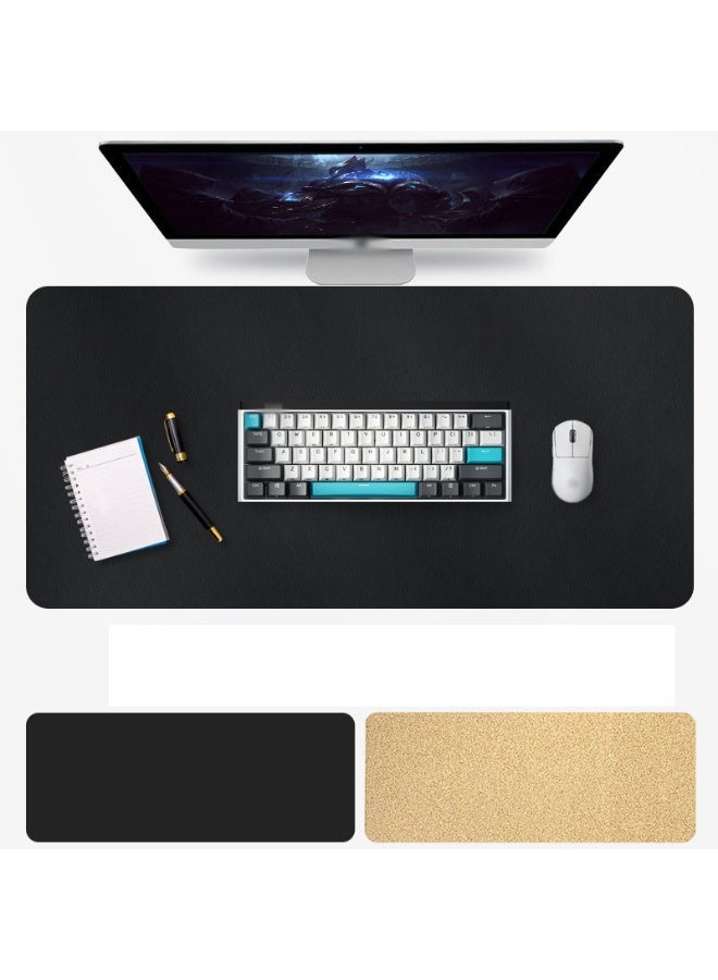 Multifunctional Desk Pad PU Computer Mouse Pad Non-Slip Waterproof 80cm x 40cm